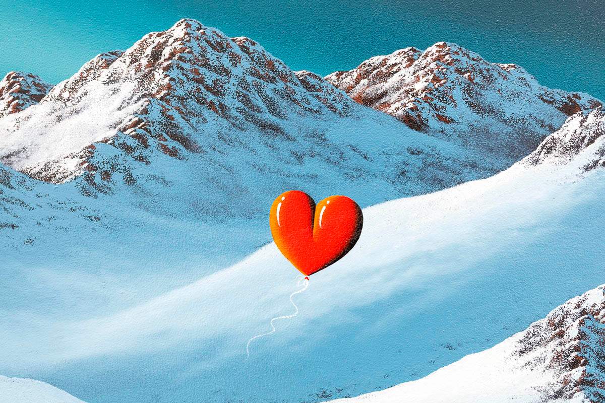 High On Your Love - Original - SOLD by artist David Renshaw - Wyecliffe Galleries