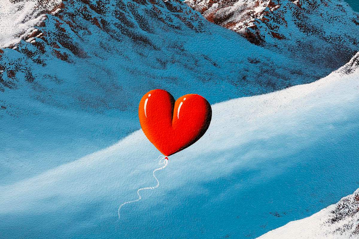 High On Your Love - Original - SOLD by artist David Renshaw - Wyecliffe Galleries