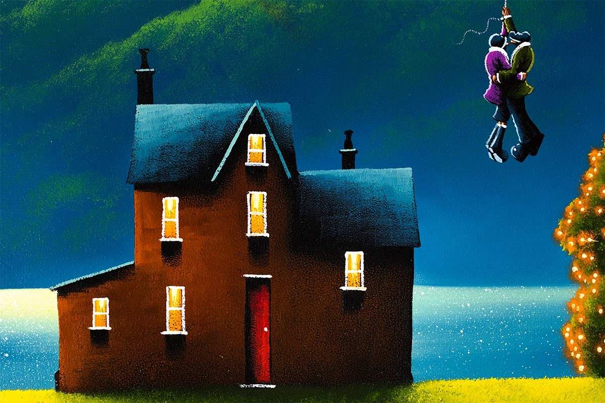 Higher and Higher - Original - SOLD by artist David Renshaw - Wyecliffe Galleries