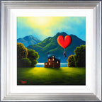 Higher and Higher - Original - SOLD by artist David Renshaw - Wyecliffe Galleries