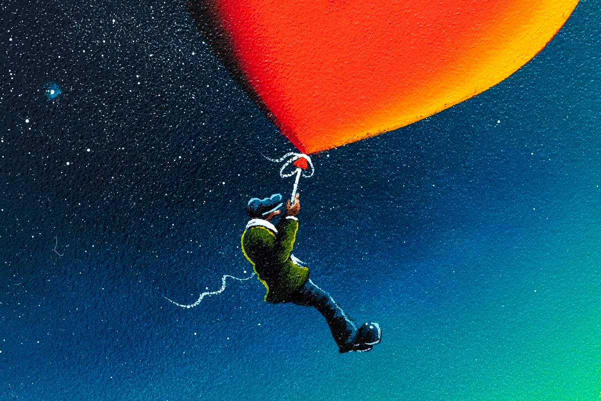 Higher Love - Original - SOLD by artist David Renshaw - Wyecliffe Galleries