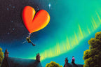 Higher Love - Original - SOLD by artist David Renshaw - Wyecliffe Galleries