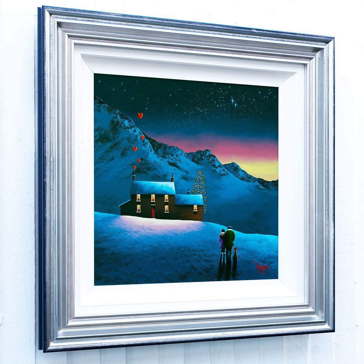 Hills of Love - Original - SOLD by artist David Renshaw - Wyecliffe Galleries