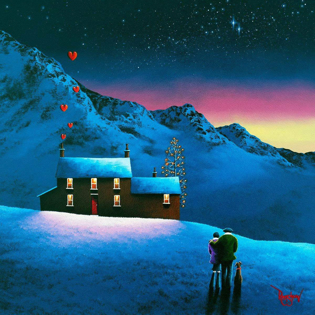 Hills of Love - Original - SOLD by artist David Renshaw - Wyecliffe Galleries