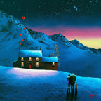 Hills of Love - Original - SOLD by artist David Renshaw - Wyecliffe Galleries