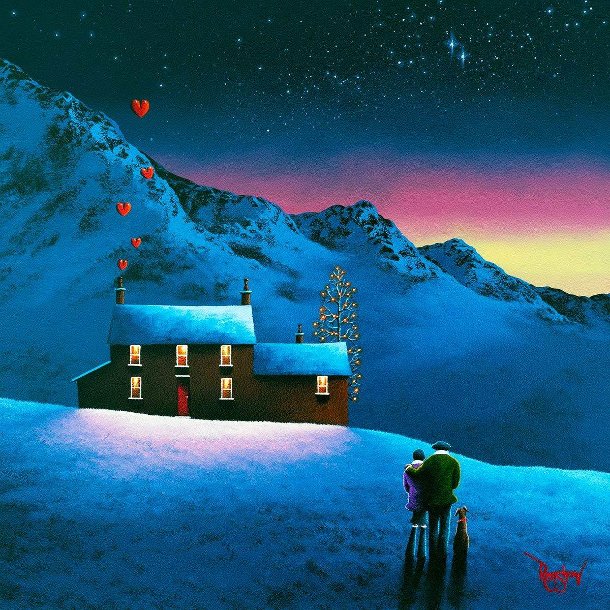 Hills of Love - Original - SOLD by artist David Renshaw - Wyecliffe Galleries