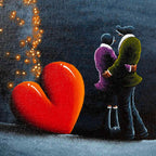 Hillside Love - Original - SOLD by artist David Renshaw - Wyecliffe Galleries