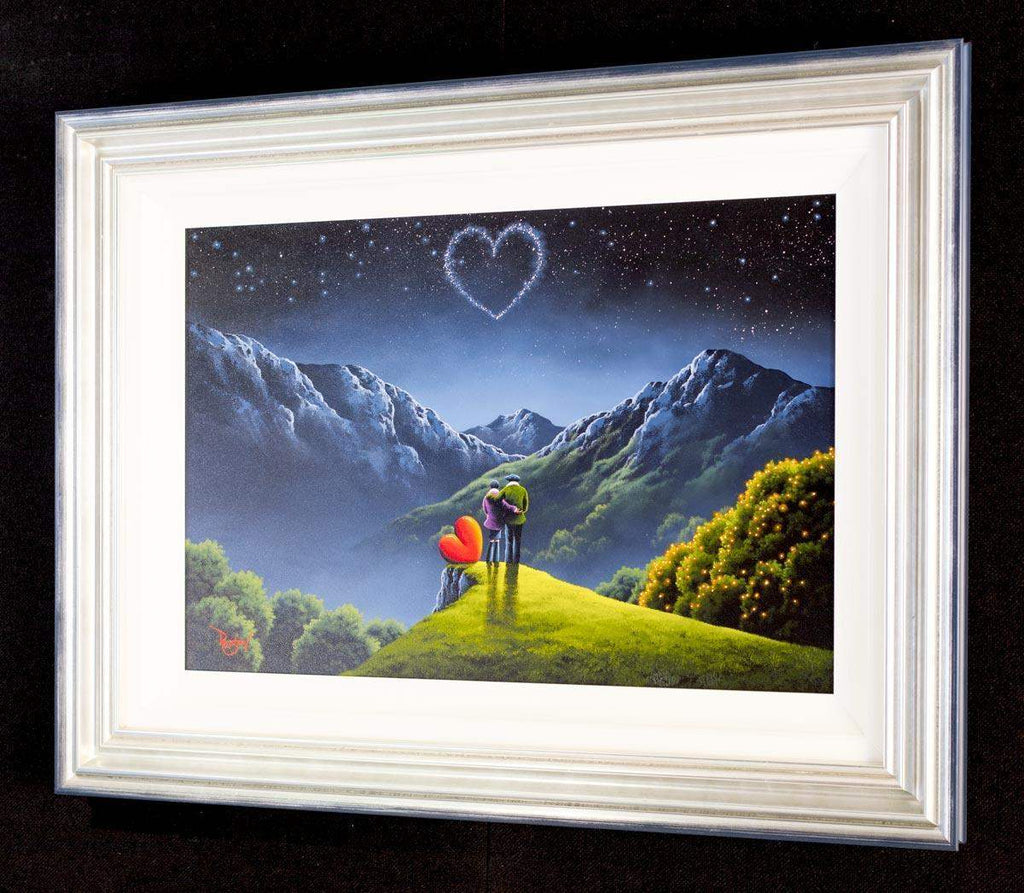 Hilltop Heaven - Original - SOLD by artist David Renshaw - Wyecliffe Galleries