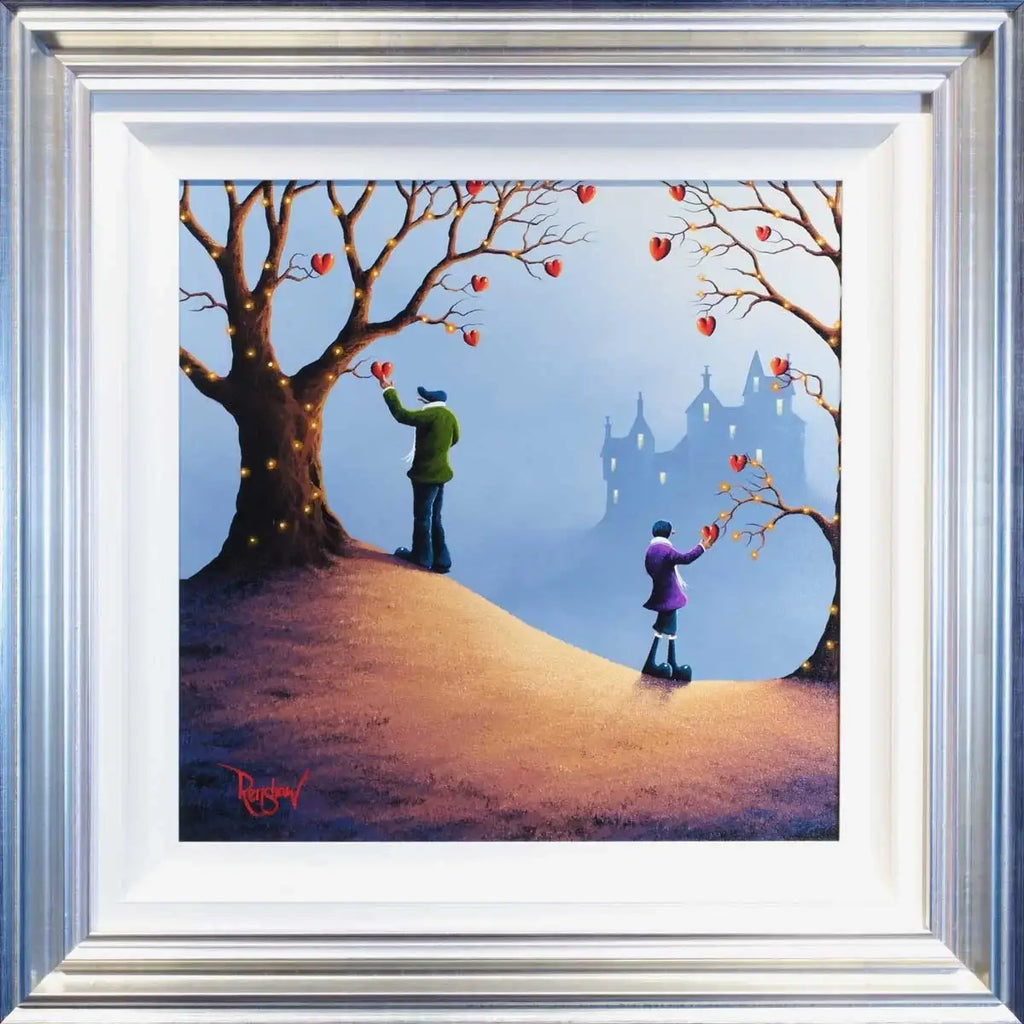 His Lordship's Orchard - SOLD by artist David Renshaw - Wyecliffe Galleries