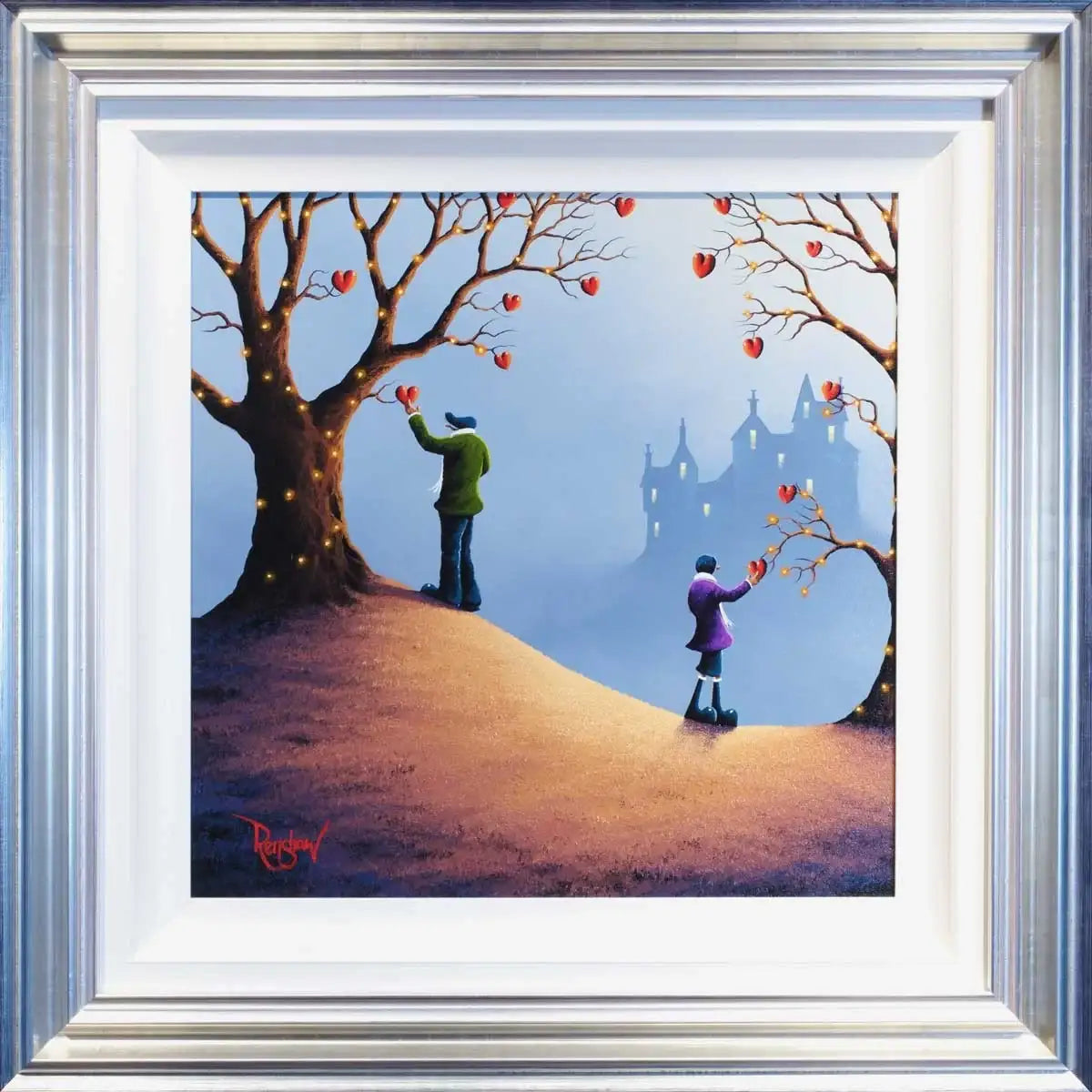 His Lordship's Orchard - SOLD by artist David Renshaw - Wyecliffe Galleries