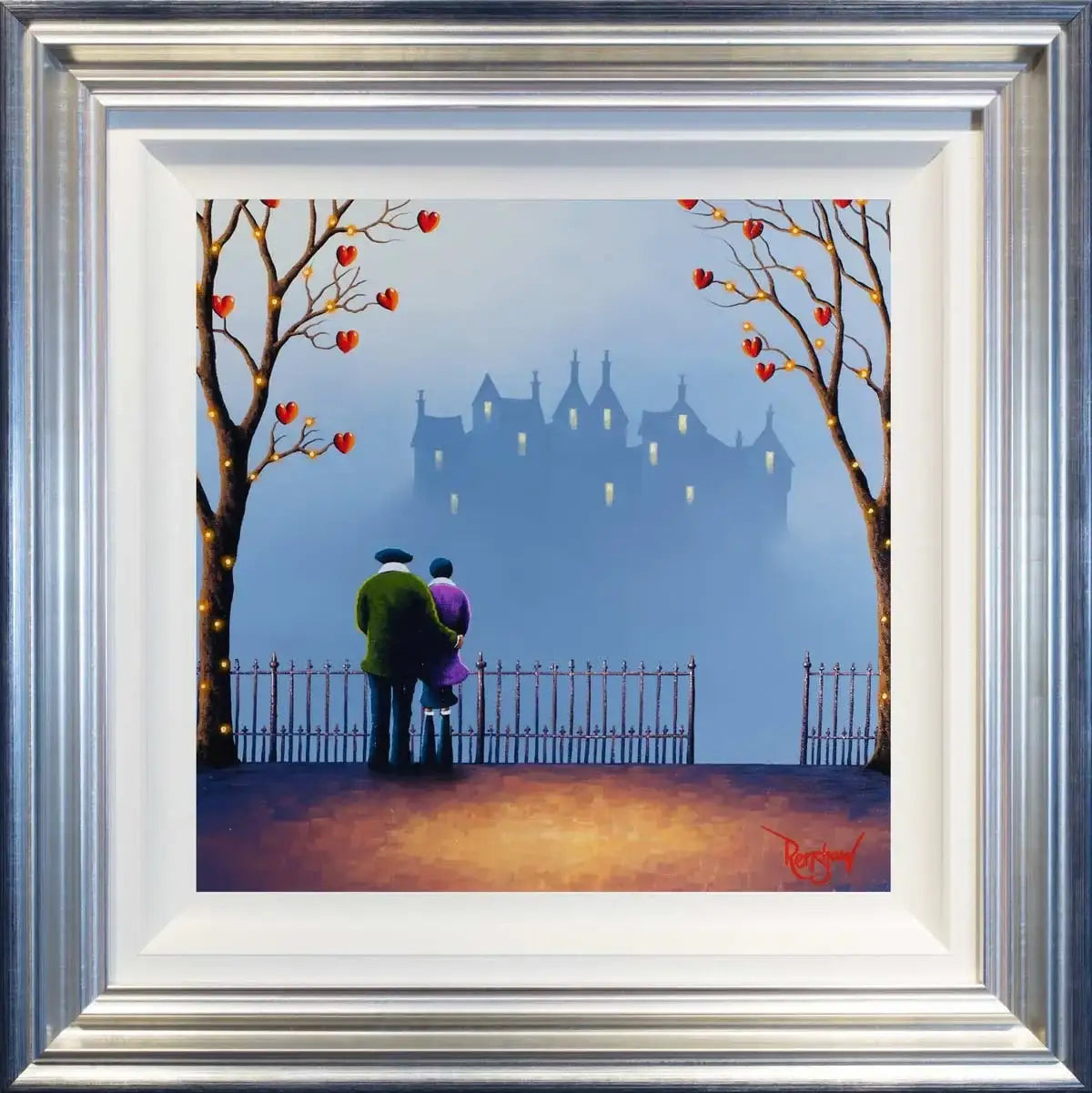 Hold Me Close - SOLD by artist David Renshaw - Wyecliffe Galleries