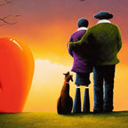 Hold Me Close To You - Original - SOLD by artist David Renshaw - Wyecliffe Galleries