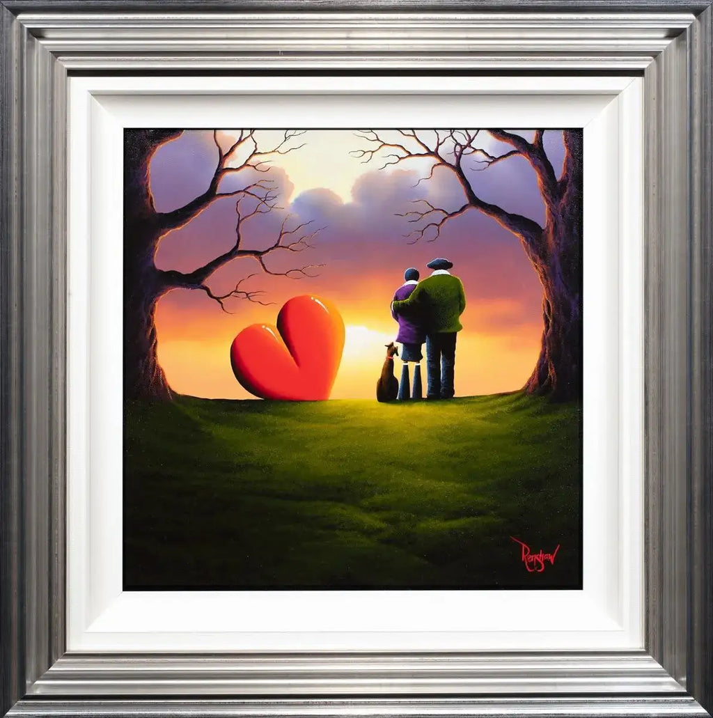 Hold Me Close To You - Original - SOLD by artist David Renshaw - Wyecliffe Galleries