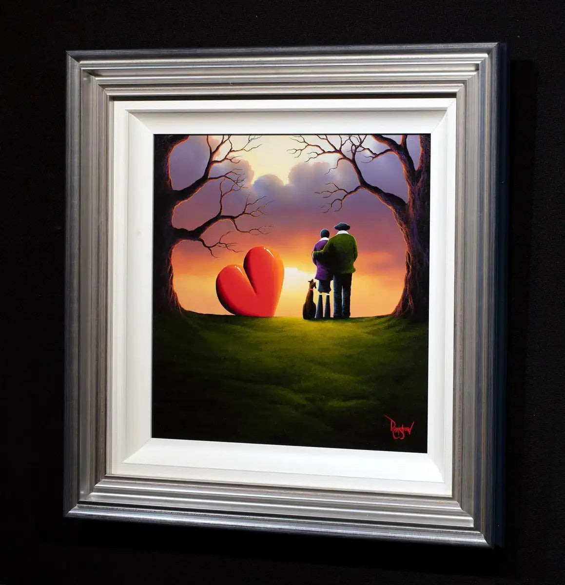 Hold Me Close To You - Original - SOLD by artist David Renshaw - Wyecliffe Galleries