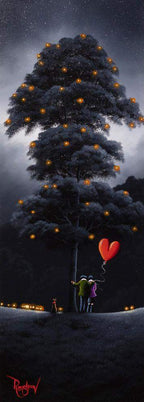 Hold My Love Close - Original - SOLD by artist David Renshaw - Wyecliffe Galleries