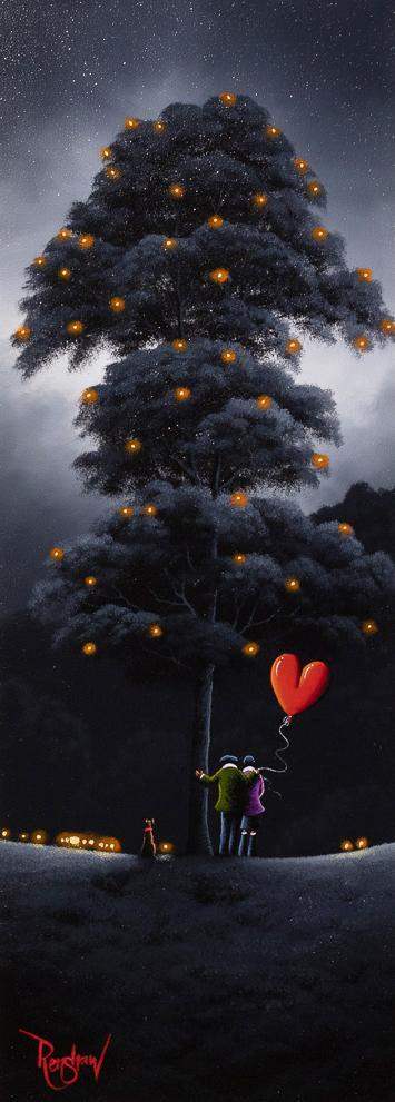 Hold My Love Close - Original - SOLD by artist David Renshaw - Wyecliffe Galleries