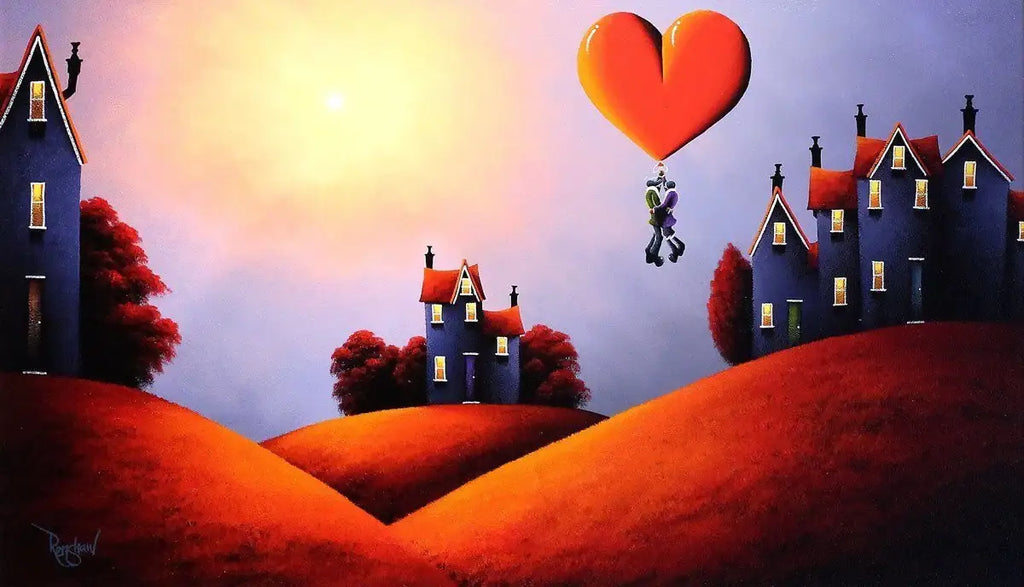 Hold On - SOLD by artist David Renshaw - Wyecliffe Galleries