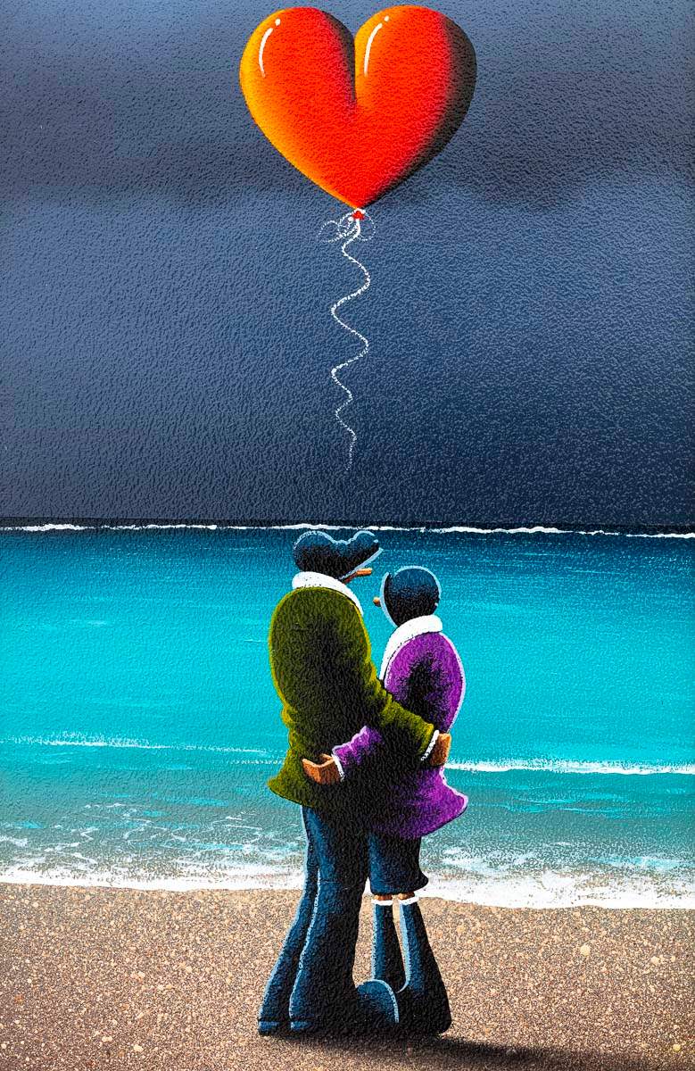 Hold You In My Arms - Original - SOLD by artist David Renshaw - Wyecliffe Galleries