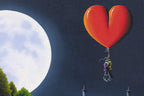 Holding Me Close - Original - SOLD by artist David Renshaw - Wyecliffe Galleries