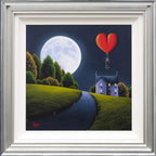 Holding Me Close - Original - SOLD by artist David Renshaw - Wyecliffe Galleries