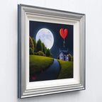 Holding Me Close - Original - SOLD by artist David Renshaw - Wyecliffe Galleries