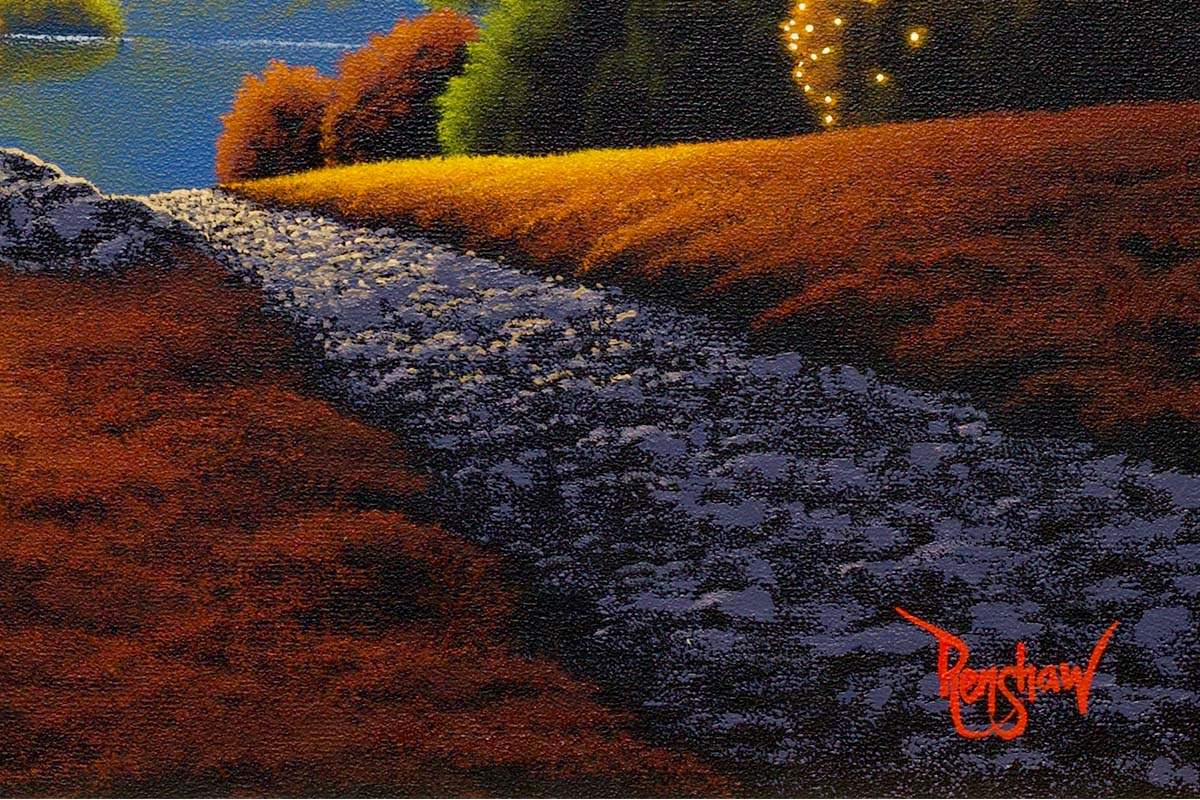 Holding Onto Love - Original - SOLD by artist David Renshaw - Wyecliffe Galleries