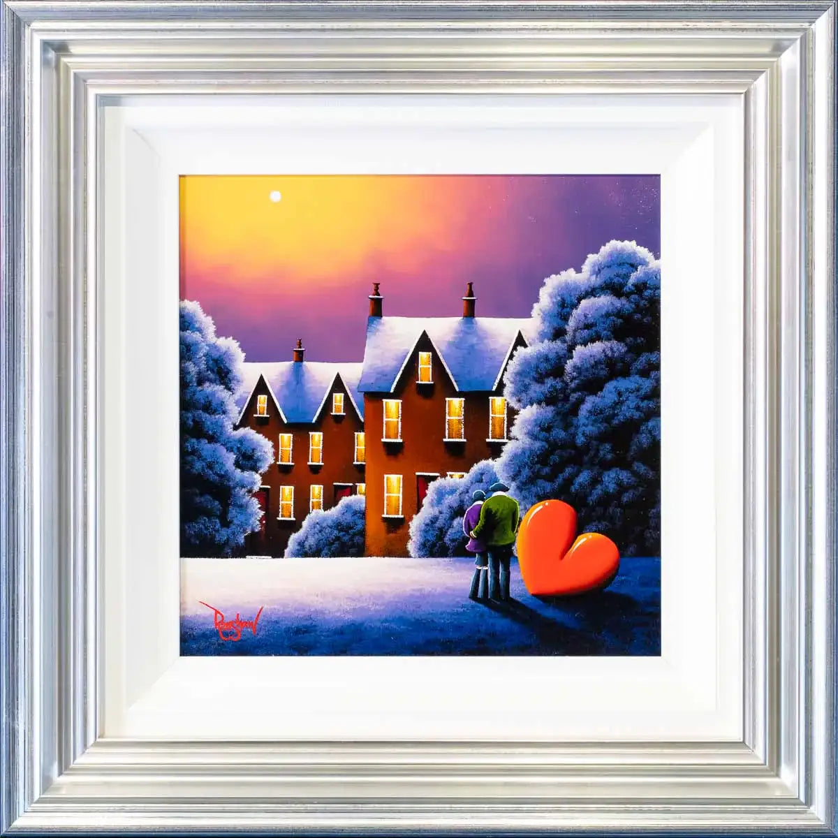 Home and Heart - Original - SOLD by artist David Renshaw - Wyecliffe Galleries