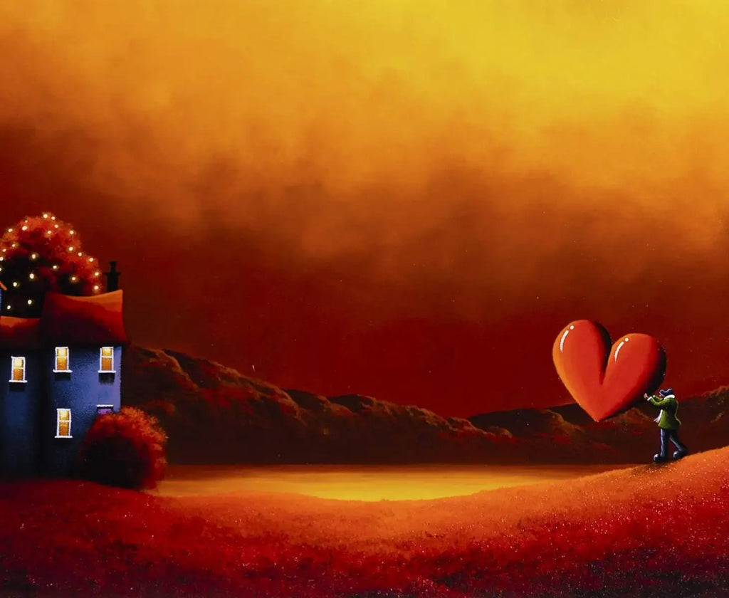Home and Hearth - SOLD by artist David Renshaw - Wyecliffe Galleries
