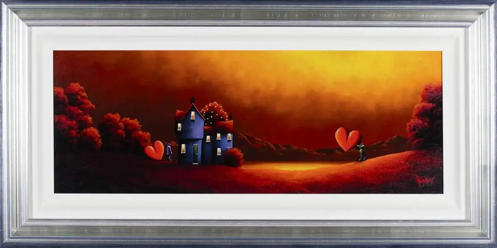 Home and Hearth - SOLD by artist David Renshaw - Wyecliffe Galleries