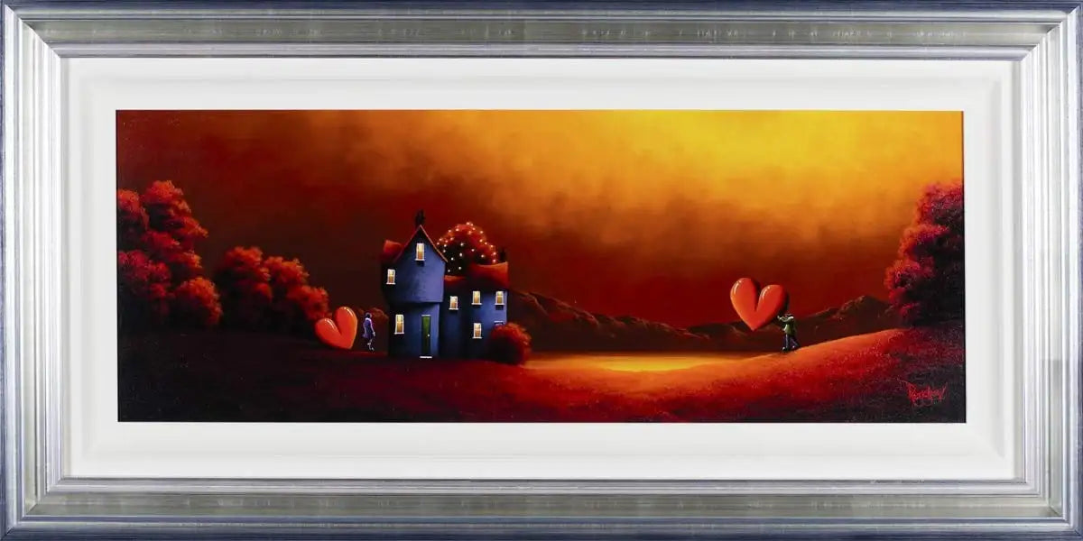 Home and Hearth - SOLD by artist David Renshaw - Wyecliffe Galleries