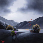 Home Comfort - Original - SOLD by artist David Renshaw - Wyecliffe Galleries
