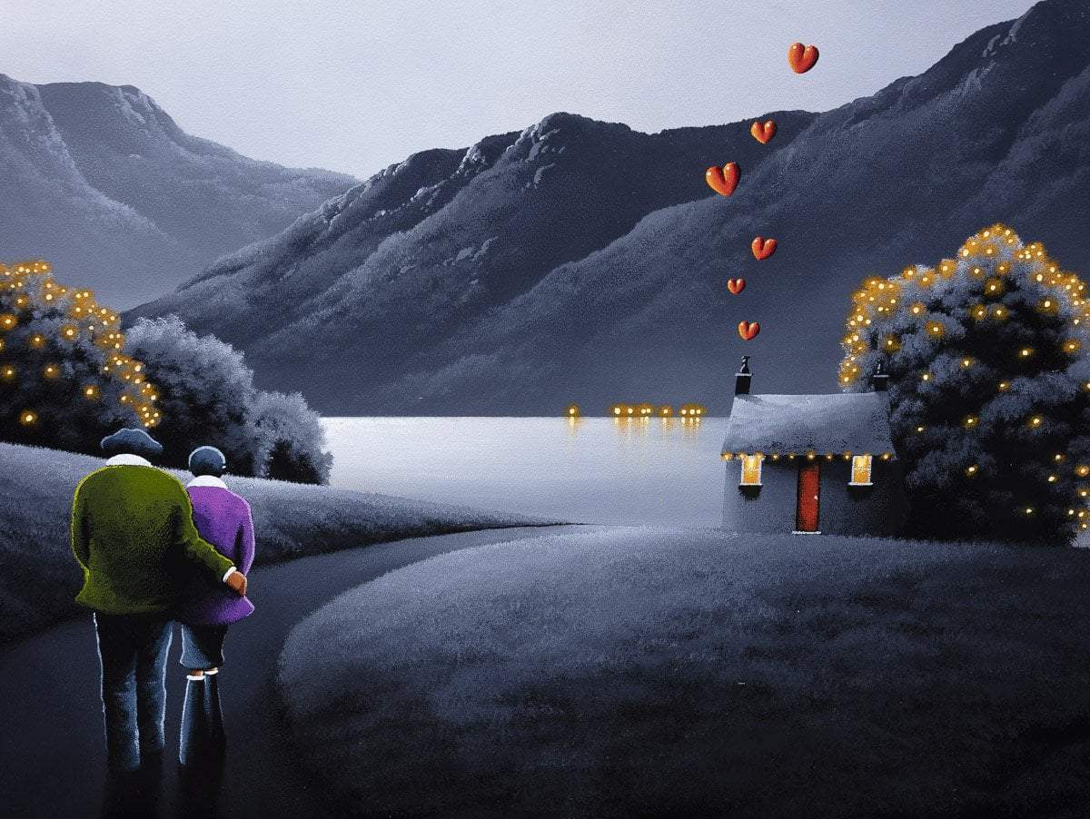 Home Comfort - Original - SOLD by artist David Renshaw - Wyecliffe Galleries
