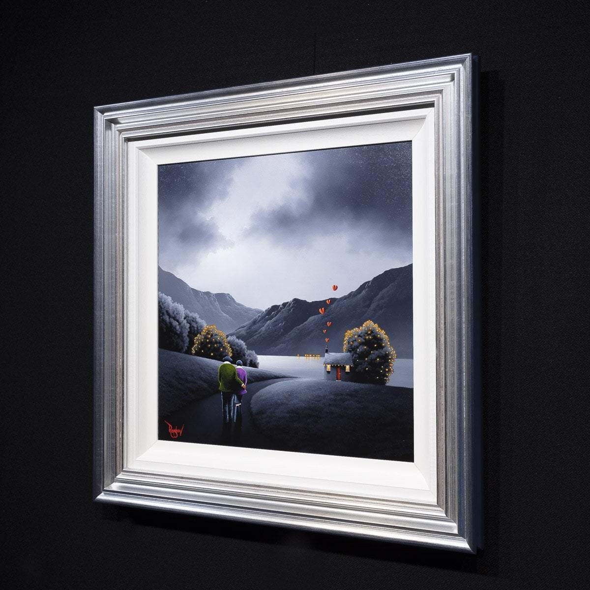 Home Comfort - Original - SOLD by artist David Renshaw - Wyecliffe Galleries