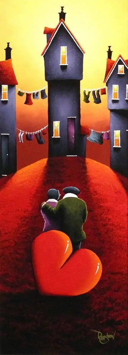 Home Comfort - SOLD by artist David Renshaw - Wyecliffe Galleries