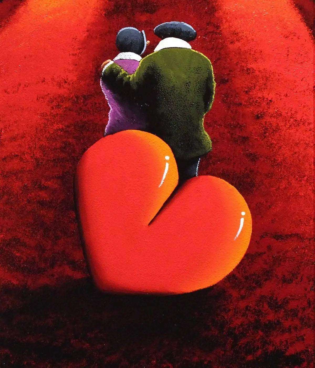 Home Comfort - SOLD by artist David Renshaw - Wyecliffe Galleries