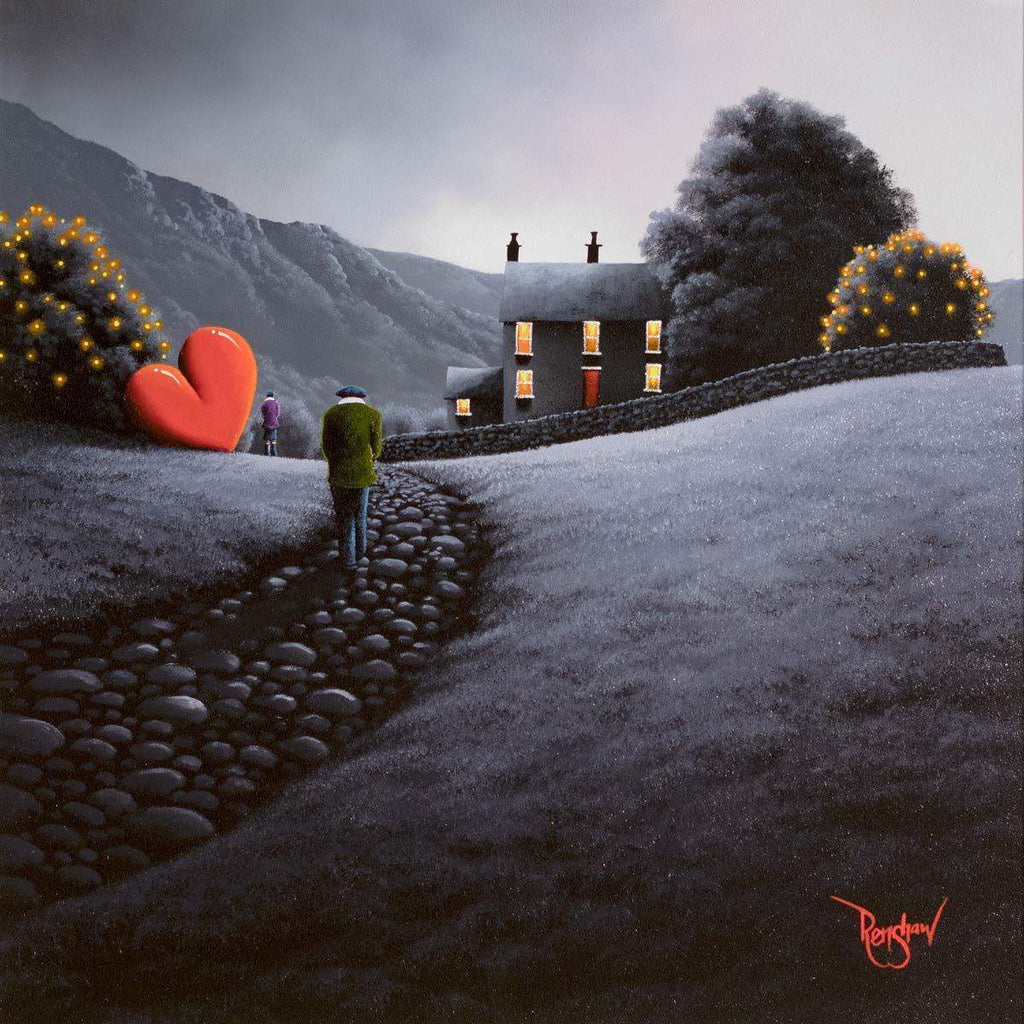 Home Coming - Original - SOLD by artist David Renshaw - Wyecliffe Galleries
