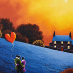 Home For Winter - Original - SOLD by artist David Renshaw - Wyecliffe Galleries