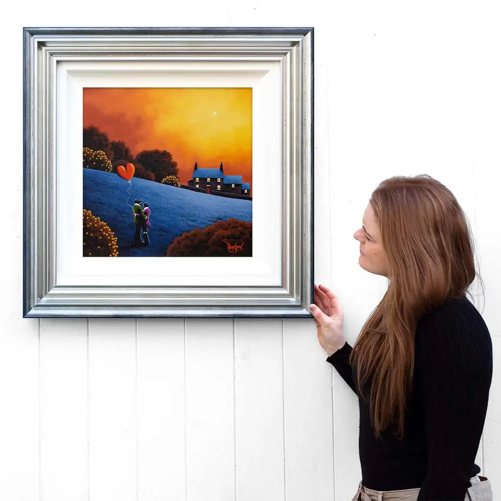Home For Winter - Original - SOLD by artist David Renshaw - Wyecliffe Galleries