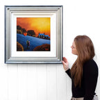 Home For Winter - Original - SOLD by artist David Renshaw - Wyecliffe Galleries