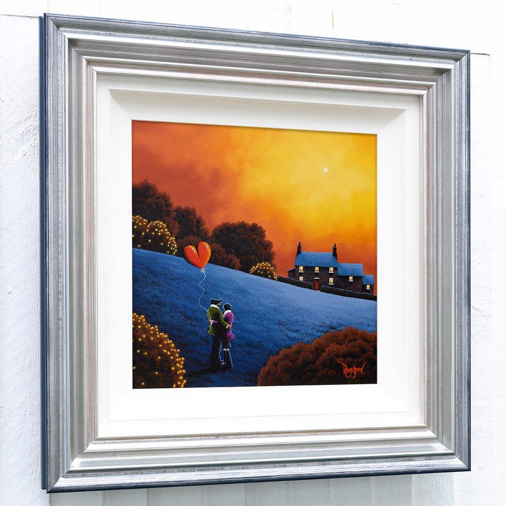Home For Winter - Original - SOLD by artist David Renshaw - Wyecliffe Galleries