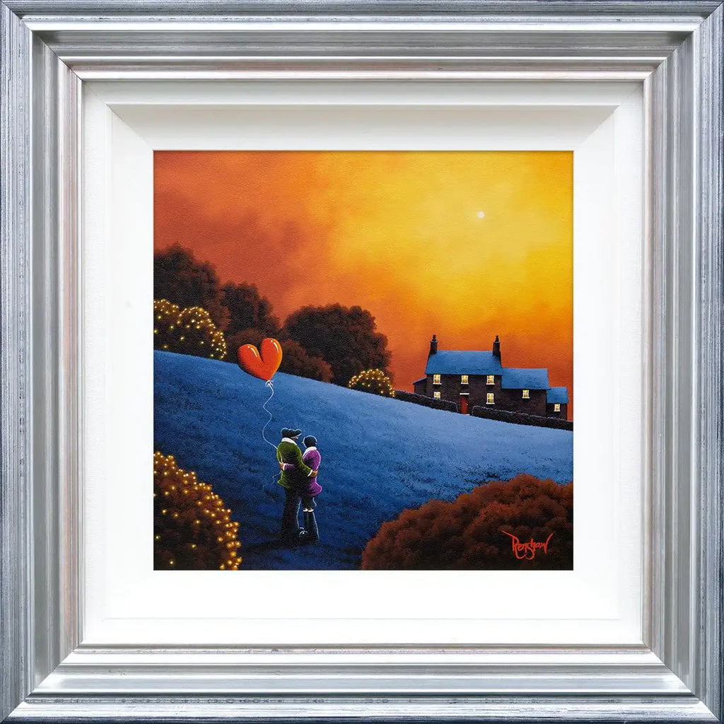 Home For Winter - Original - SOLD by artist David Renshaw - Wyecliffe Galleries