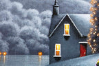 Home is Built with Love and Dreams - Boutique Edition - SOLD by artist David Renshaw - Wyecliffe Galleries