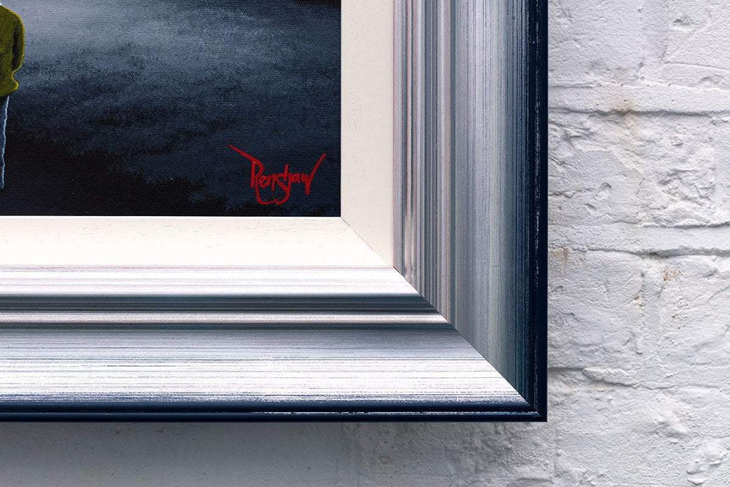 Home is Built with Love and Dreams - Boutique Edition - SOLD by artist David Renshaw - Wyecliffe Galleries