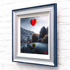 Home is Built with Love and Dreams - Boutique Edition - SOLD by artist David Renshaw - Wyecliffe Galleries