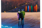 Home Is By The Sea - Original - SOLD by artist David Renshaw - Wyecliffe Galleries