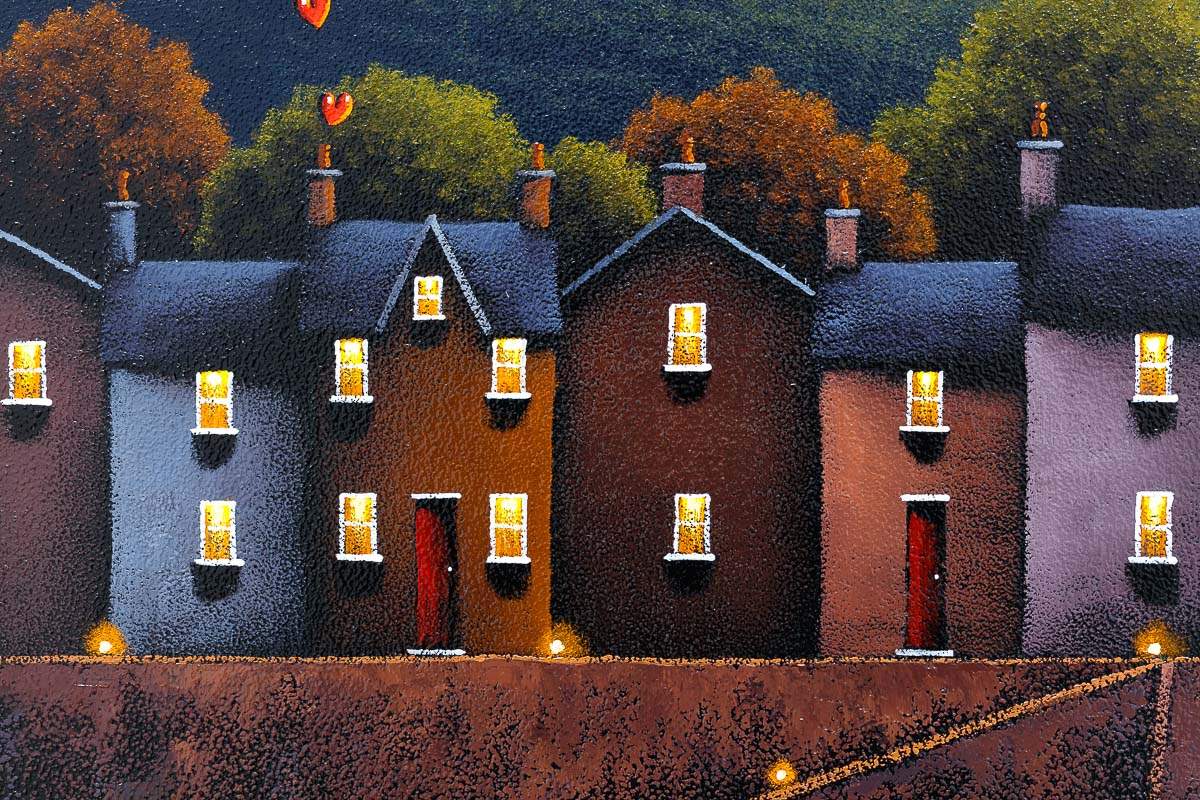 Home Is By The Sea - Original - SOLD by artist David Renshaw - Wyecliffe Galleries