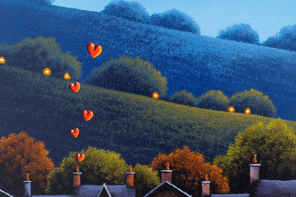 Home Is By The Sea - Original - SOLD by artist David Renshaw - Wyecliffe Galleries