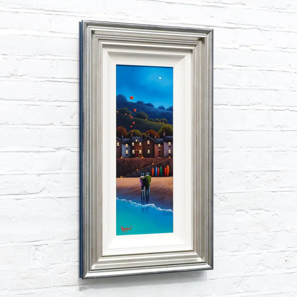 Home Is By The Sea - Original - SOLD by artist David Renshaw - Wyecliffe Galleries