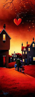 Home Is Where The Heart Is - SOLD by artist David Renshaw - Wyecliffe Galleries