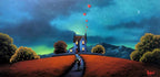 Home is Where the Love is - Original - SOLD by artist David Renshaw - Wyecliffe Galleries
